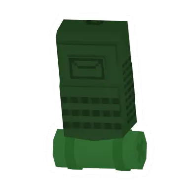 Unturned Green Hiking Pack (Green Bedroll) icon