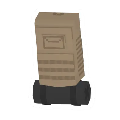 Unturned Tan Hiking Pack (Black Bedroll) backpack icon