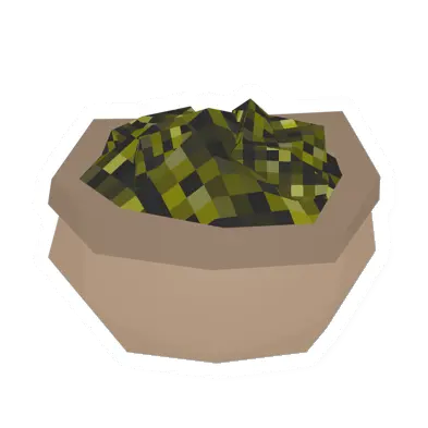 Unturned Stack Of Gold Ore barricade icon