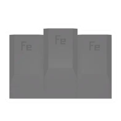 Unturned Stack Of Iron barricade icon