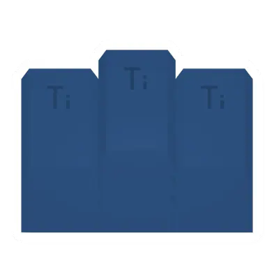 Unturned Stack Of Titanium barricade icon