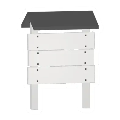 Unturned Locked Birch Town Sign barricade icon