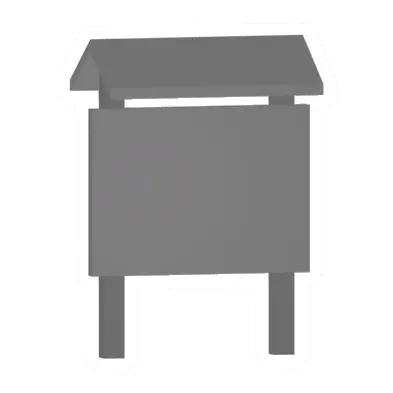 Unturned Locked Iron Town Sign barricade icon