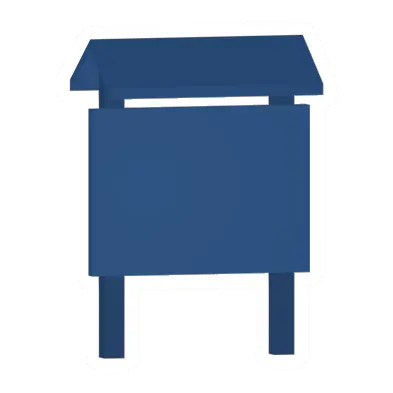 Unturned Locked Titanium Town Sign barricade icon