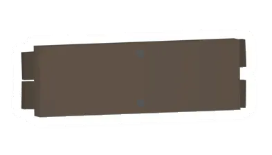 Unturned Locked Small Maple Wall Sign barricade icon