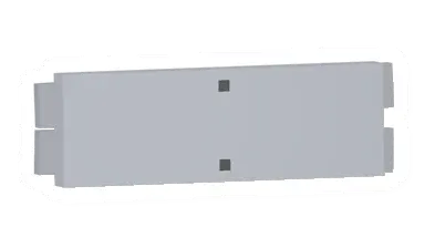 Unturned Locked Small Poplar Wall Sign barricade icon