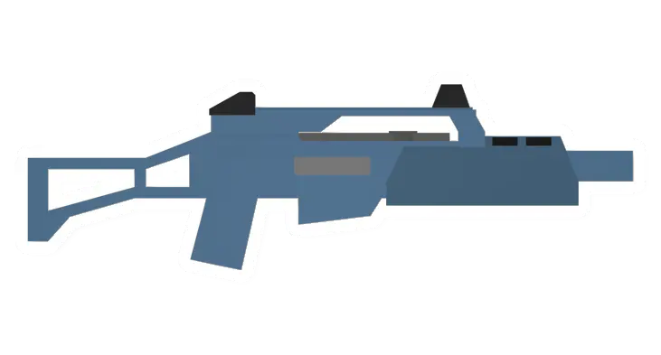Unturned Nightraider (Blue) gun icon