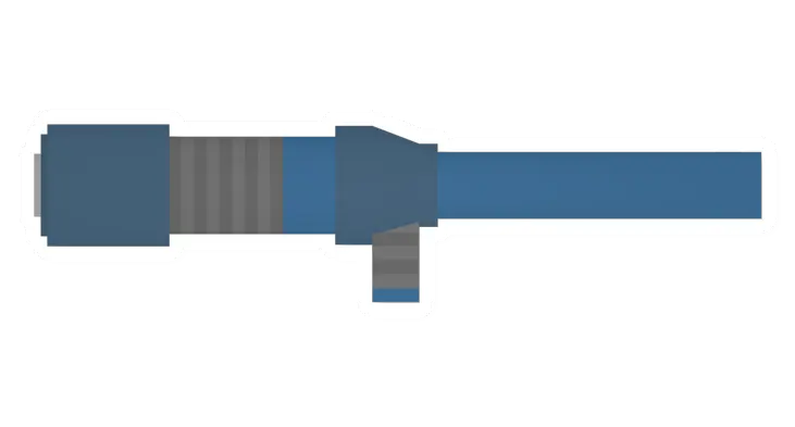 Unturned Spud Cannon (Blue) gun icon
