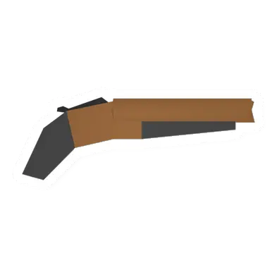 Unturned Sawed-Off Masterkey (Orange) gun icon