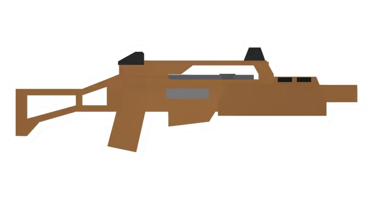 Unturned Nightraider (Orange) gun icon