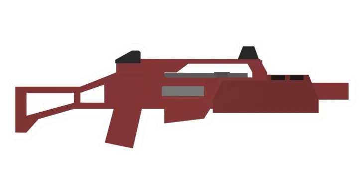 Unturned Nightraider (Red) gun icon