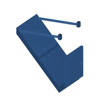 Unturned Unlocked Titanium Short Drawbridge barricade icon