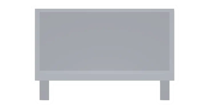 Unturned Poplar Rectangle Table storage icon