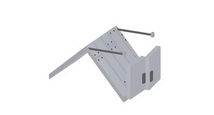 Unturned Locked Poplar Gate Drawbridge barricade icon