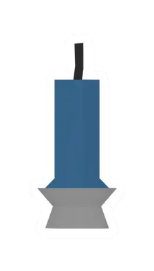 Unturned Blue Candle barricade icon