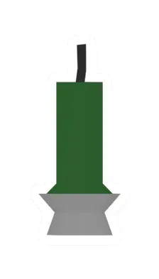 Unturned Green Candle barricade icon