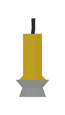 Unturned Yellow Candle barricade icon