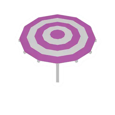 Unturned Pink Decorative Umbrella barricade icon