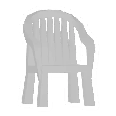 Unturned Polymer Chair storage icon