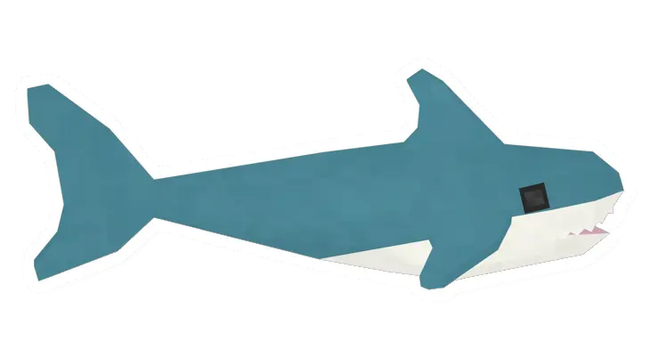 Unturned Plush Shark barricade icon