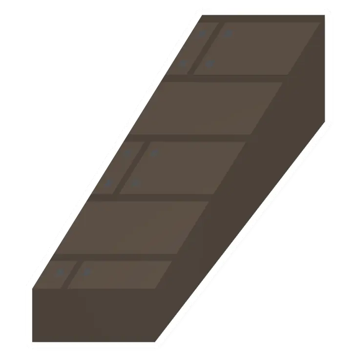 Unturned Maple Ramp (Left) barricade icon