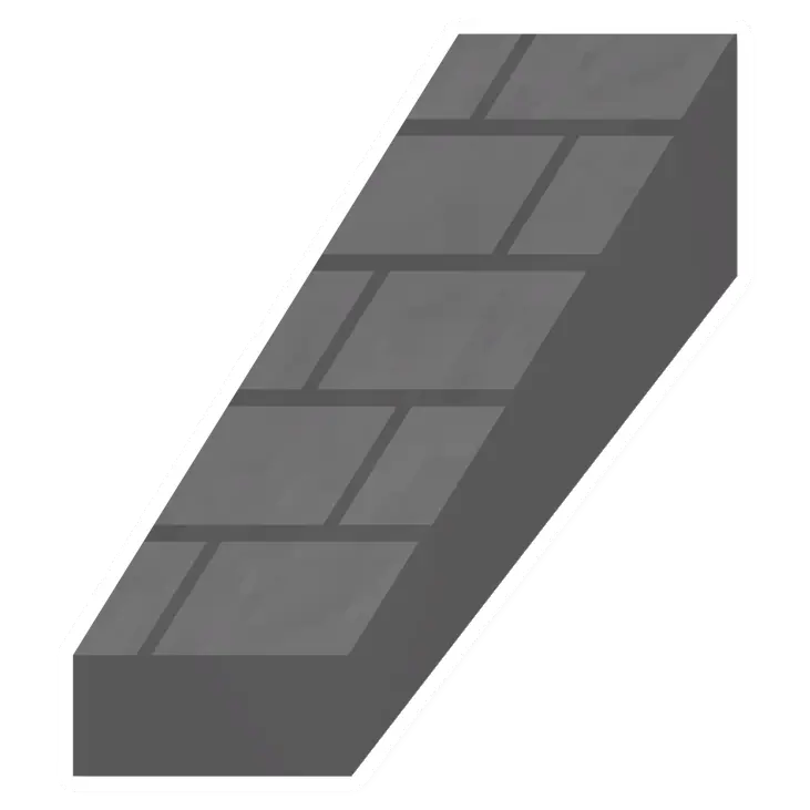 Unturned Stone Ramp (Left) icon
