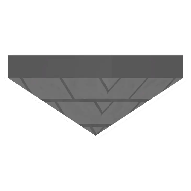 Unturned Stone Pyramid Bottom barricade icon