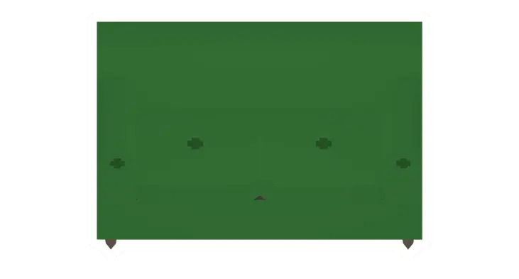 Unturned Green Rectangle Couch storage icon