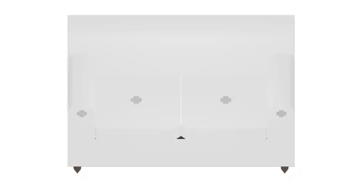 Unturned White Rectangle Couch storage icon