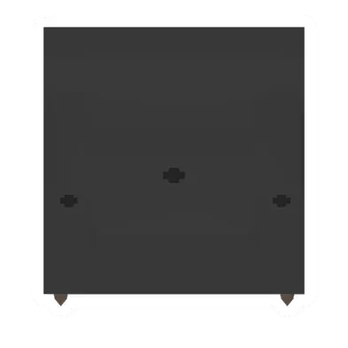Unturned Black Square Couch storage icon