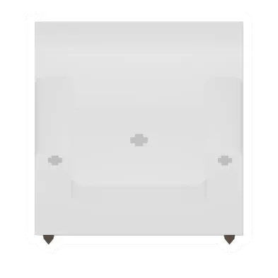 Unturned White Square Couch storage icon