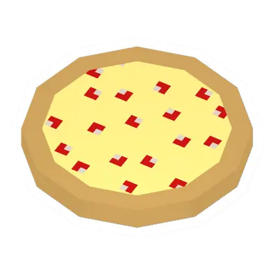 Unturned Red Mushroom Pizza food icon