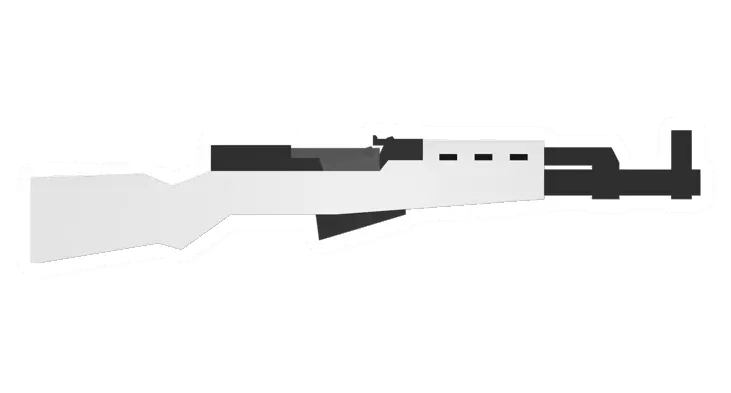 Unturned Simonovka (White) gun icon