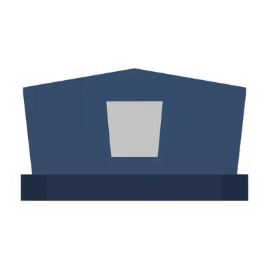 Unturned Police Cap clothing icon