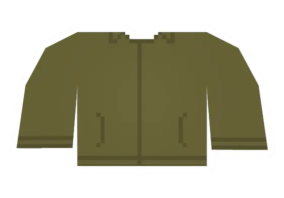 Unturned Olive Windbreaker clothing icon