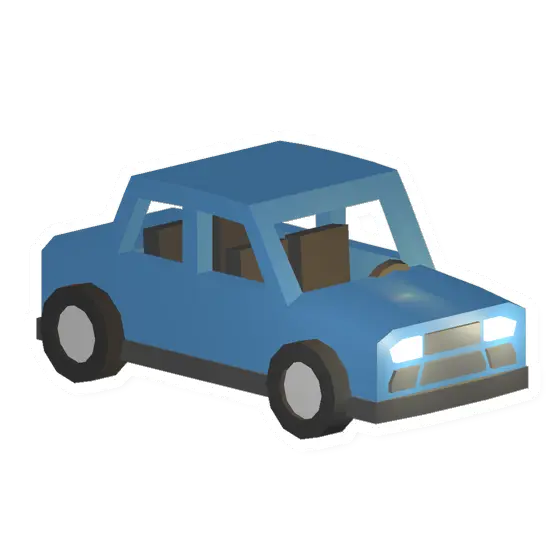 Unturned Blue Interceptor vehicle icon