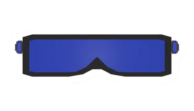 Unturned Neon Blue Tac-Lamp Glass item icon