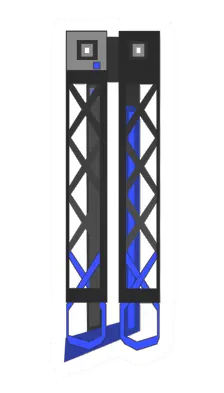 Unturned Neon Balisong melee weapon icon