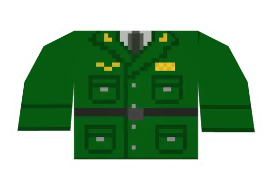 Unturned Military Officer Top clothing icon