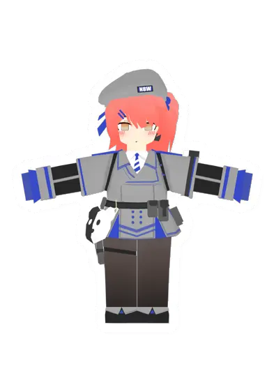 Unturned Cheeta's Advanced Neon Blue Top clothing icon