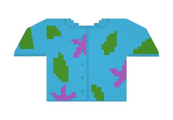 Unturned Blue Buttonup clothing icon