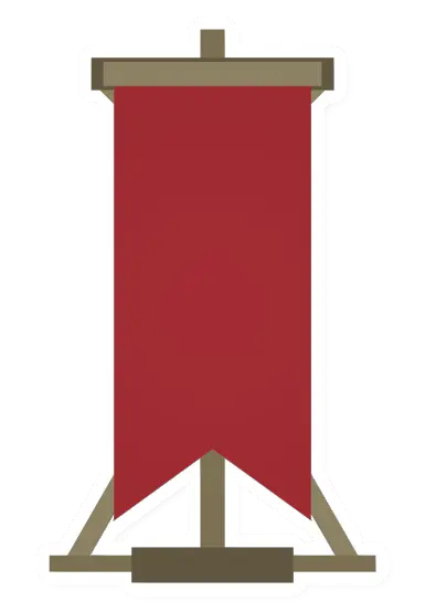 Unturned Red Claim Banner barricade icon