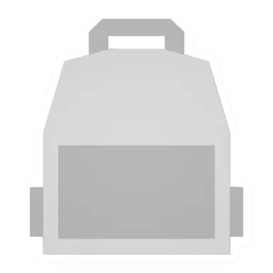 Unturned White Backpack backpack icon