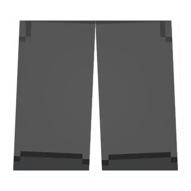 Unturned Black Bottom clothing icon