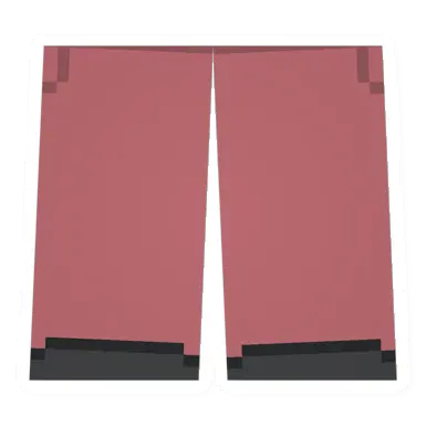 Unturned Red Bottom clothing icon