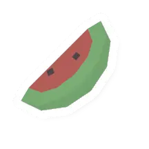 Unturned Watermelon Slice food icon