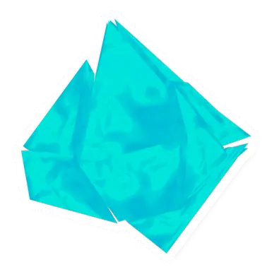 Unturned Cyan Crystal supply icon