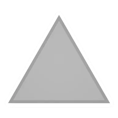 Unturned Triangular Metal Roof barricade icon