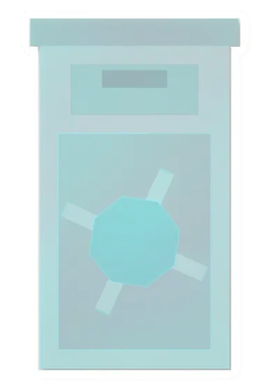 Unturned Crystalized Large Metal Safe storage icon