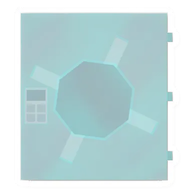 Unturned Crystalized Vault Door barricade icon